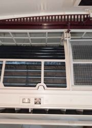 Dust accumulated in filter and evaporator coil 